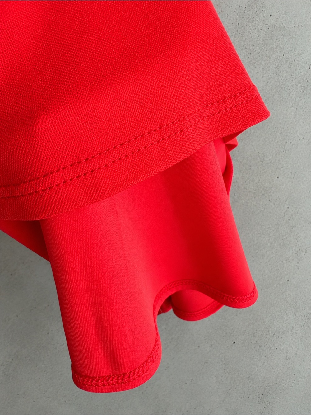 CINQ À SEPT Delia Red Draped Tie Midi Dress Size 8 - Picture 8 of 11